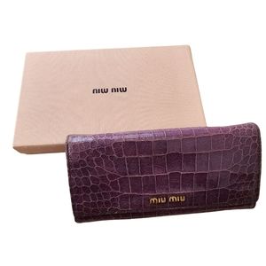Miu miu wallet